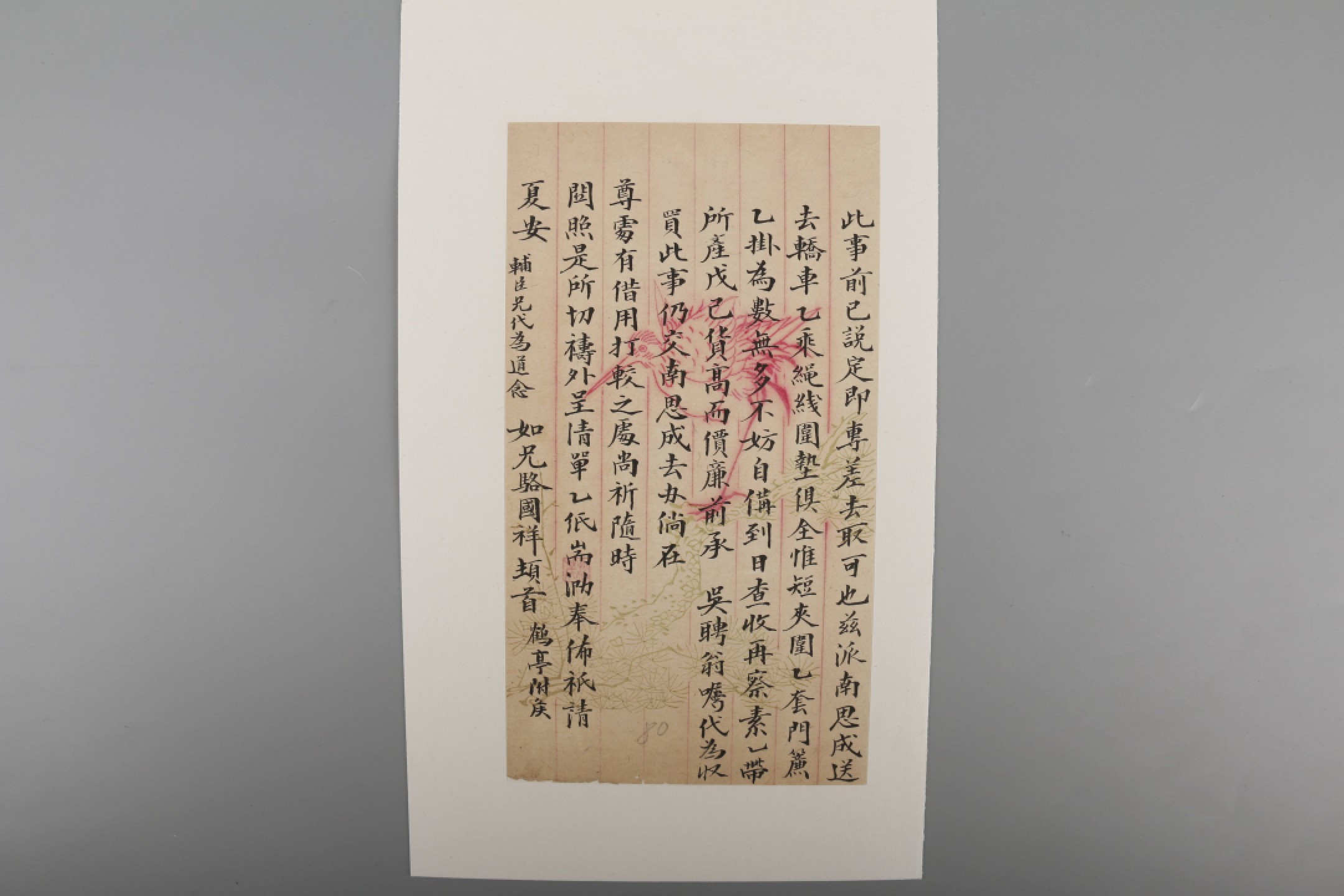 锦灰-中国书画、奏折文献、名人礼札、相片纸品专场 清 晚清将领 依克唐阿、张千功、任怀瑾、骆国祥等致杨岳斌信札七通十三页-纸本-尺寸不一×13
