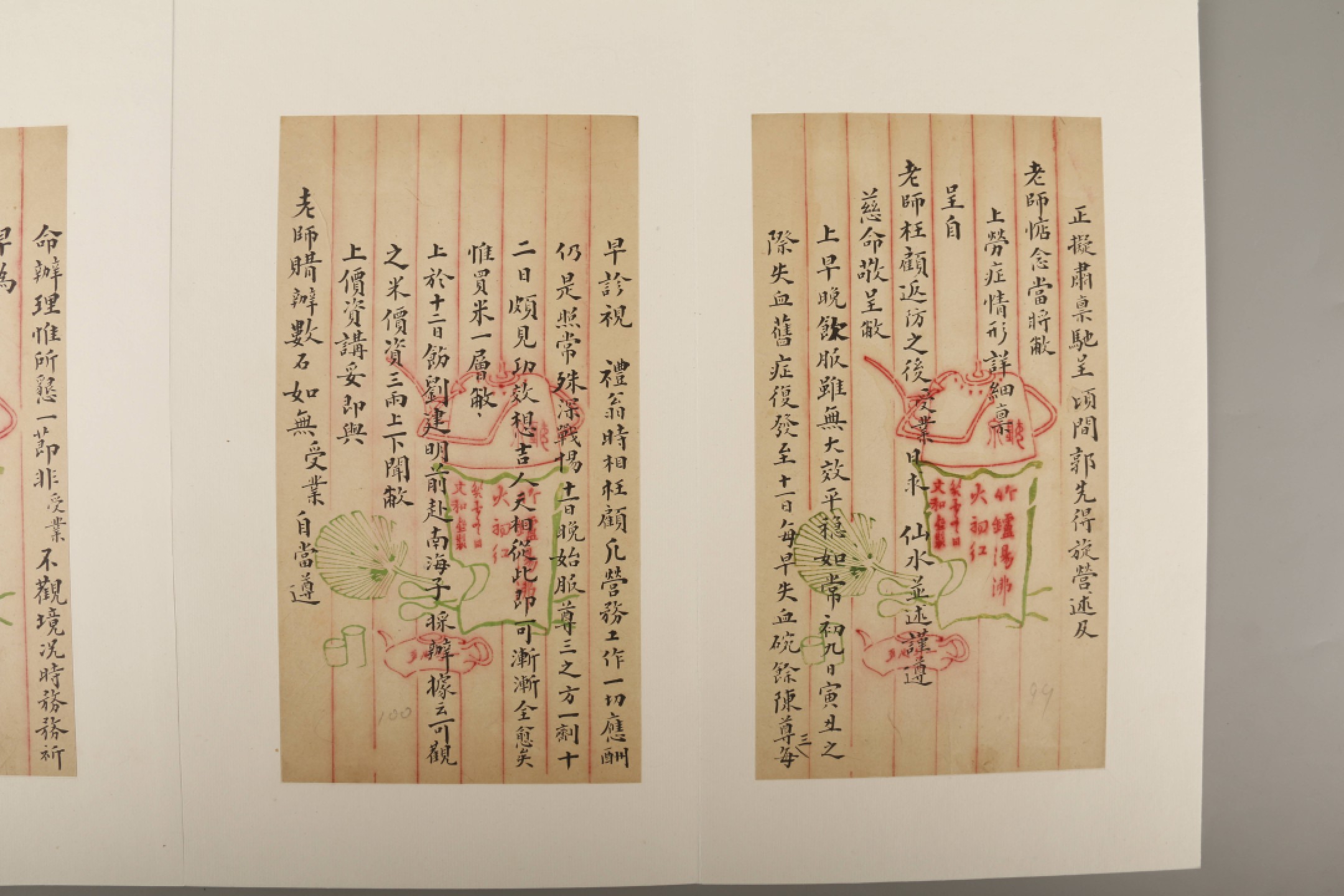 锦灰-中国书画、奏折文献、名人礼札、相片纸品专场 清 晚清将领 依克唐阿、张千功、任怀瑾、骆国祥等致杨岳斌信札七通十三页-纸本-尺寸不一×13