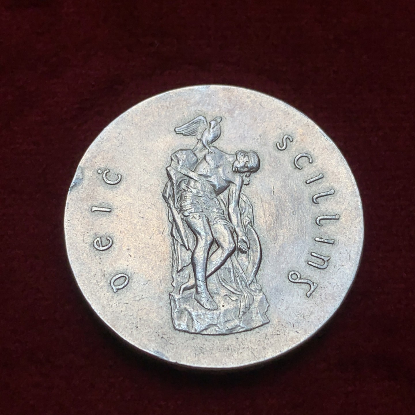 《竞宝斋》第85场-本周日，周一2场连拍（全场不限金额包邮） 爱尔兰 1966年 10先令 纪念银币