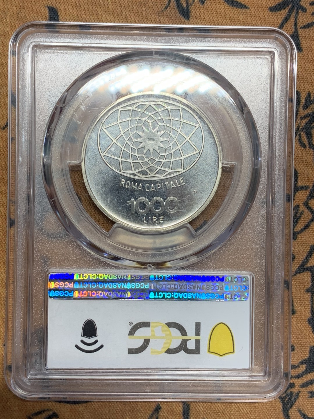 《竞宝斋》第85场-本周日，周一2场连拍（全场不限金额包邮） PCGS MS67 意大利1970年500里拉、1000里拉一对，高分难得