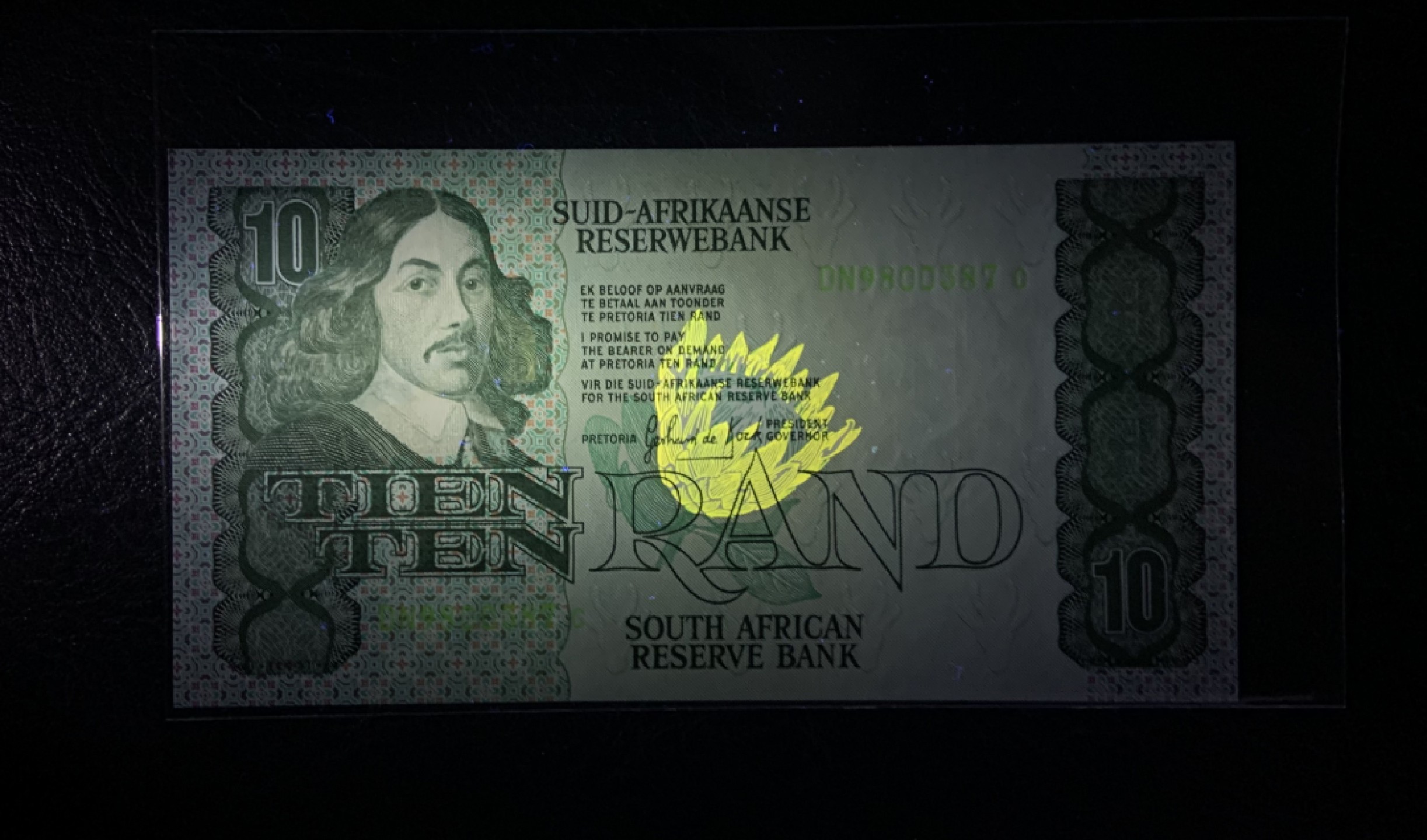 收藏联盟Quantum Auction 第185期拍卖 南非1978-1990年10兰特 品相全新UNC 大绵羊