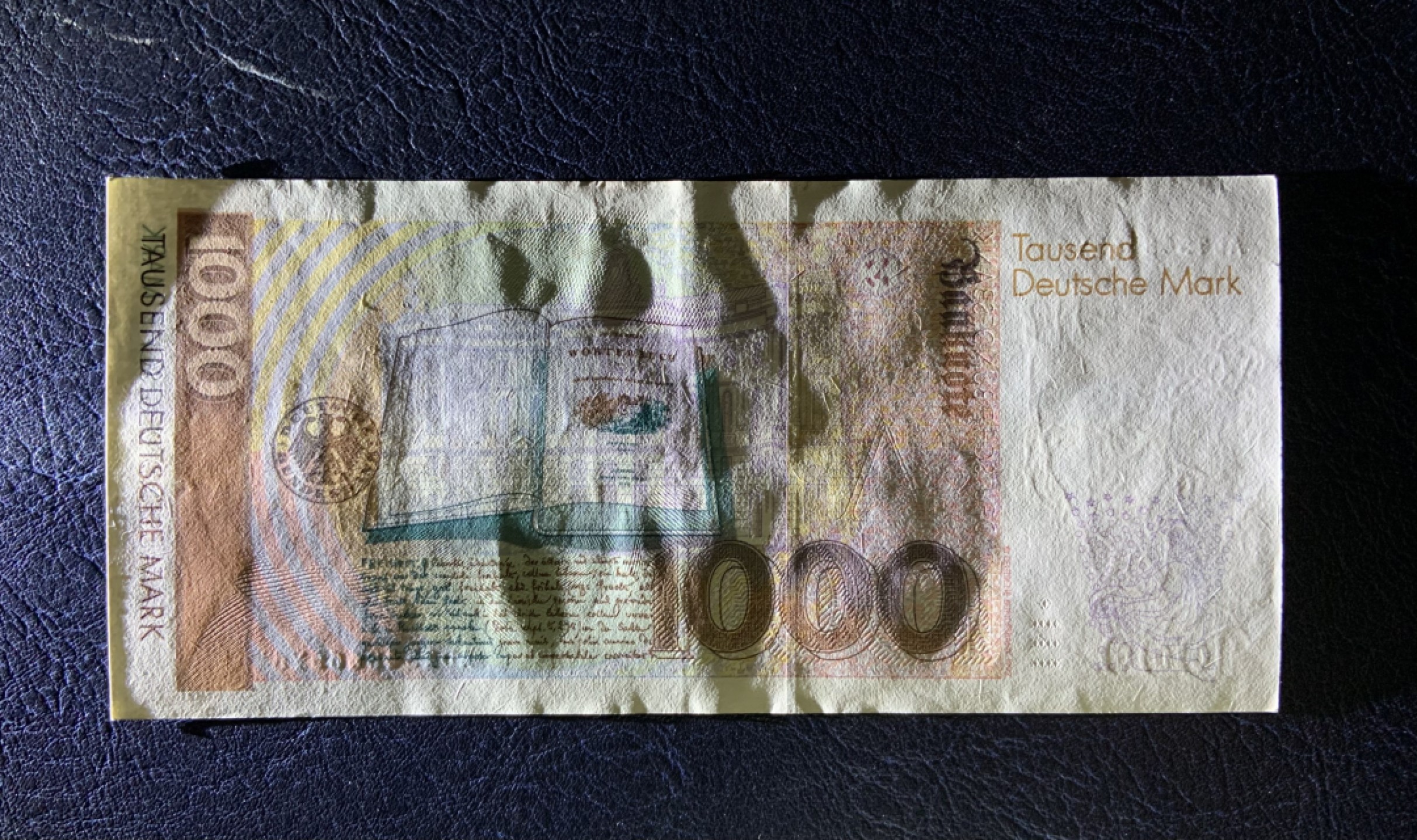 收藏联盟Quantum Auction 第185期拍卖 德国1991年1000马克 品相AU- 格林兄弟