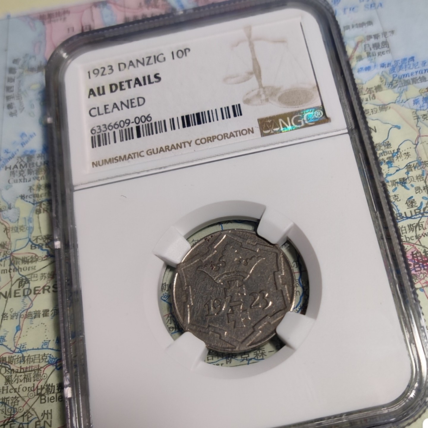 gush小明22818周四 NGC但泽自由市10芬妮