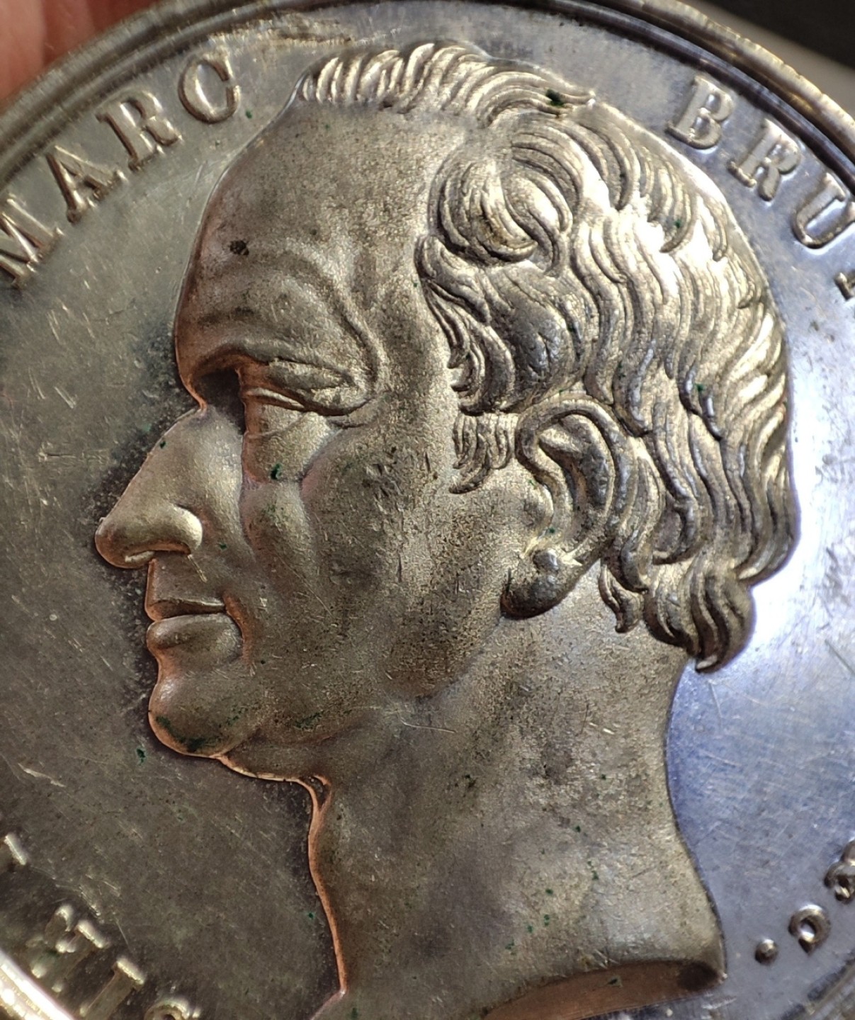 gush小明22818周四 英国1845泰晤士河隧道竣工合金材质纪念章