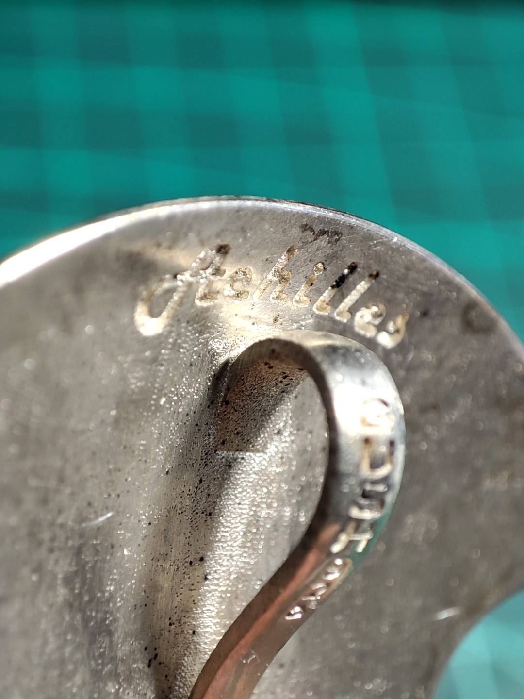 gush小明22818周四 阿喀琉斯盾牌925银吊坠 不含项链皮绳，原创设计，个位数少量手工制作做旧处理