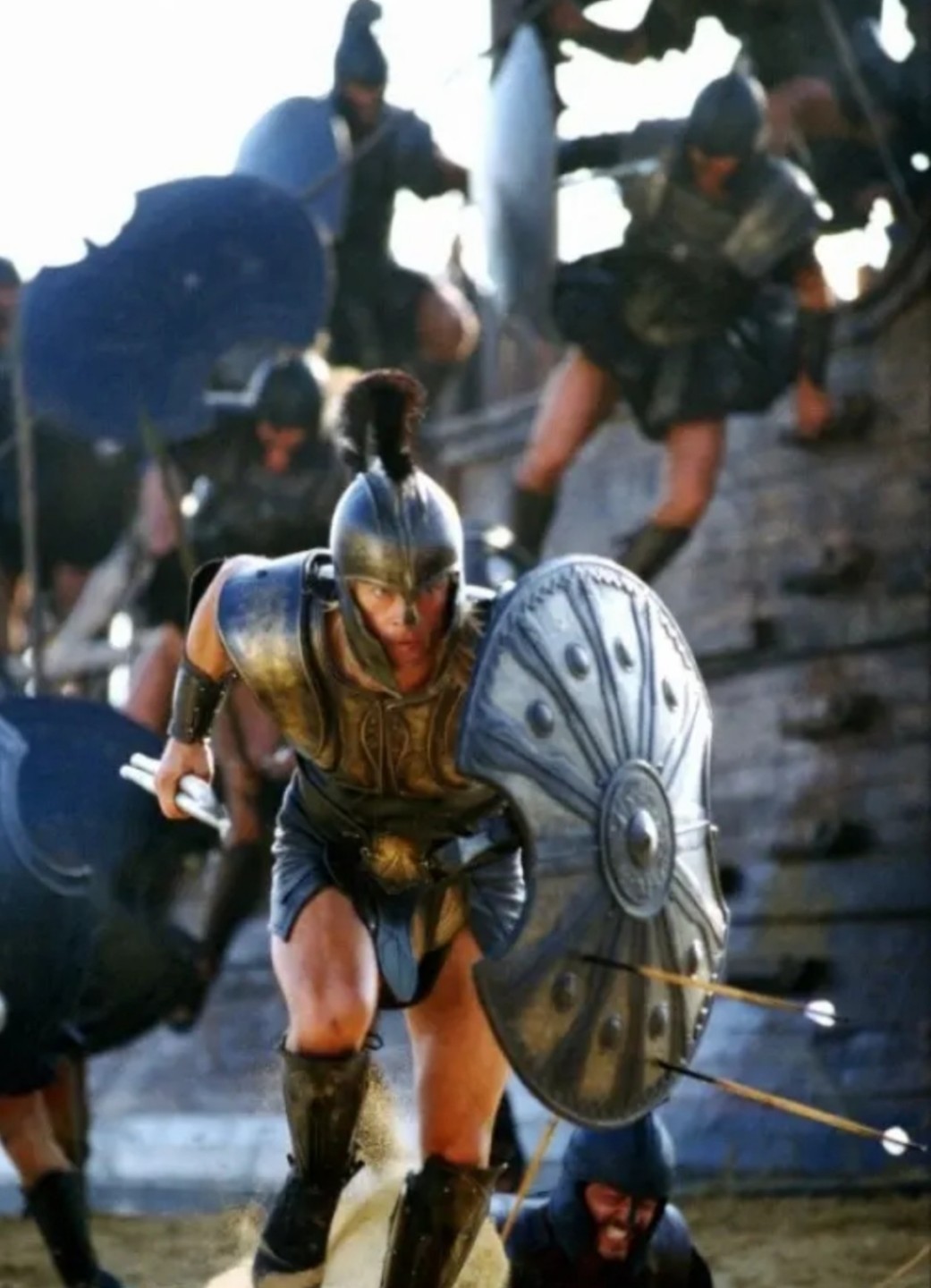 gush小明22818周四 阿喀琉斯盾牌925银吊坠 不含项链皮绳，原创设计，个位数少量手工制作做旧处理