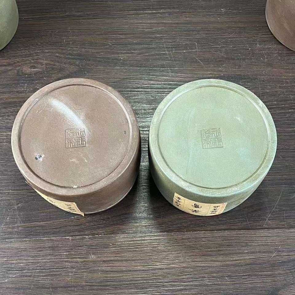 紫砂罐装茶膏，尺寸重量如图