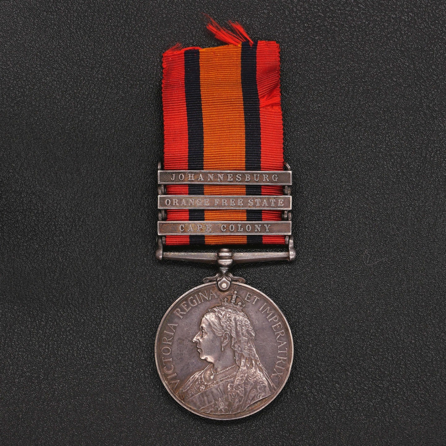 勋章奖章交易所8月20日群拍 银质英国南非布尔奖章（3勋条）