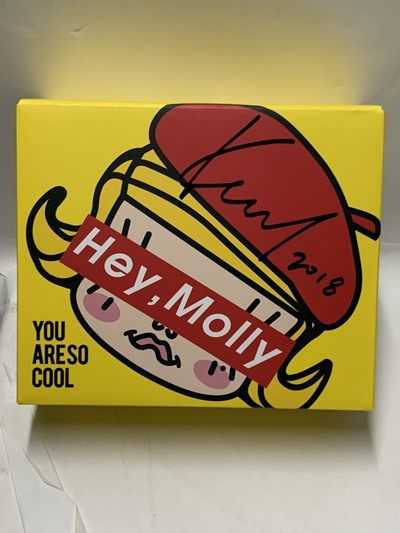 零元拍：Molly之父香港知名设计师Kenny Wong（王信民）亲笔签名 盲盒收纳盒 - 零元拍：Molly之父香港知名设计师Kenny Wong（王信民）亲笔签名 盲盒收纳盒