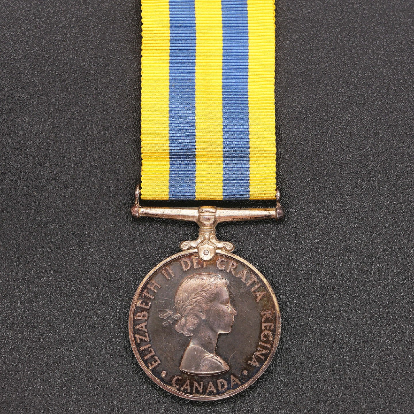 勋章奖章交易所8月20日群拍 银质加拿大版朝鲜战争奖章（授予PARR）