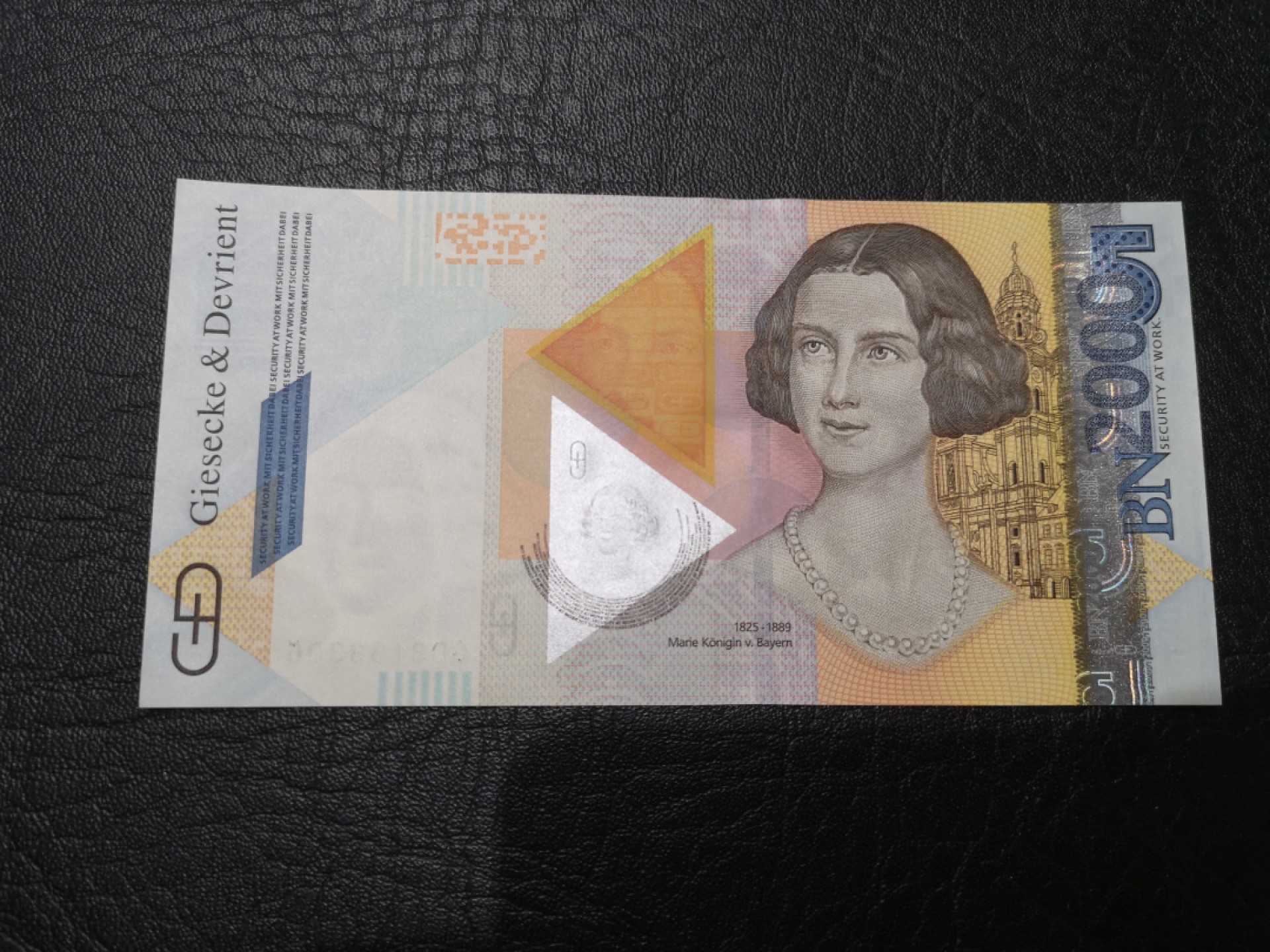 《外钞收藏家》第一百九十六期 2000年德国（捷德印钞）千禧纪念钞 测试钞 全新UNC 无47