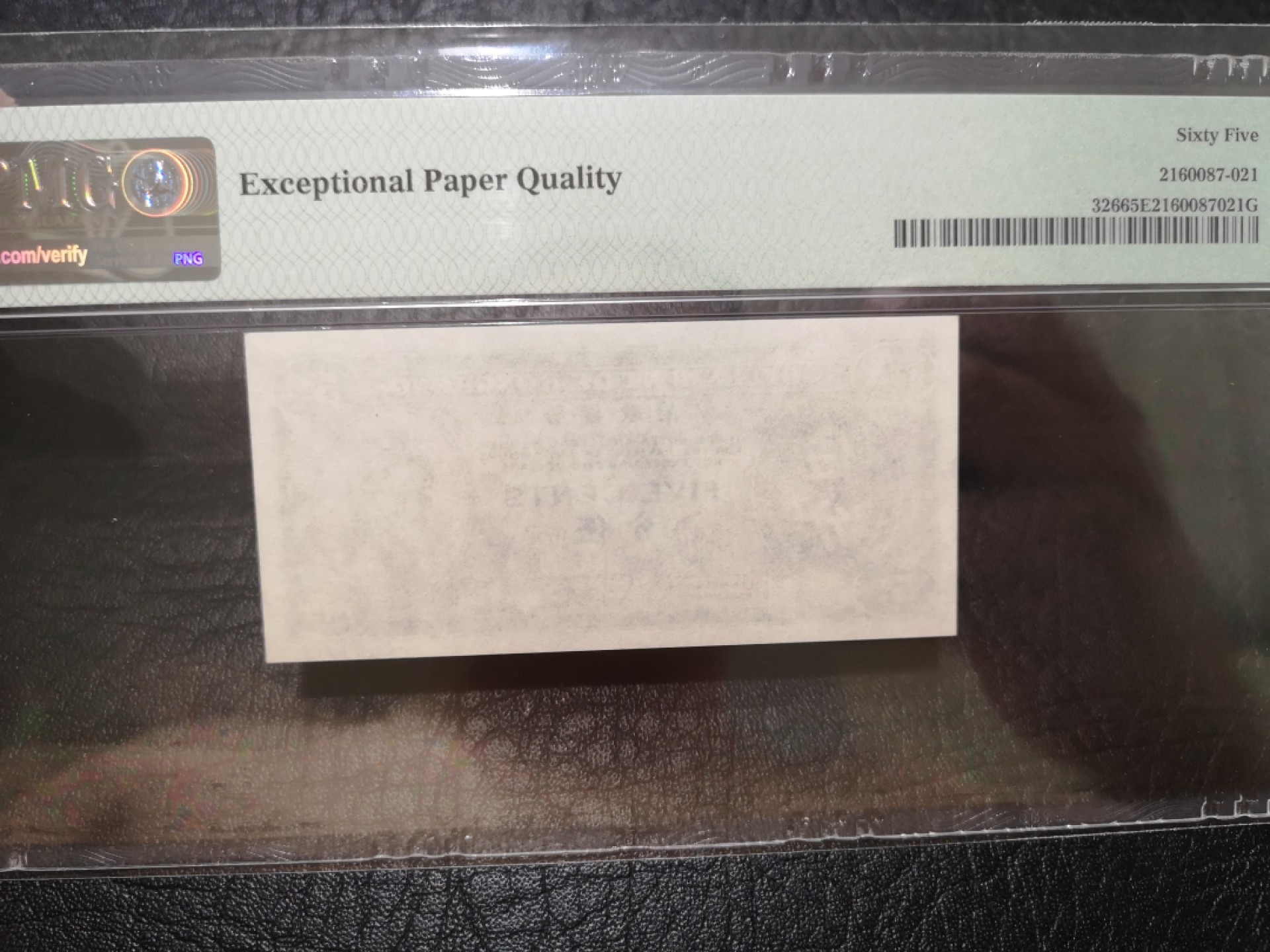 《外钞收藏家》第一百九十六期 1961-65年香港5分 PMG65