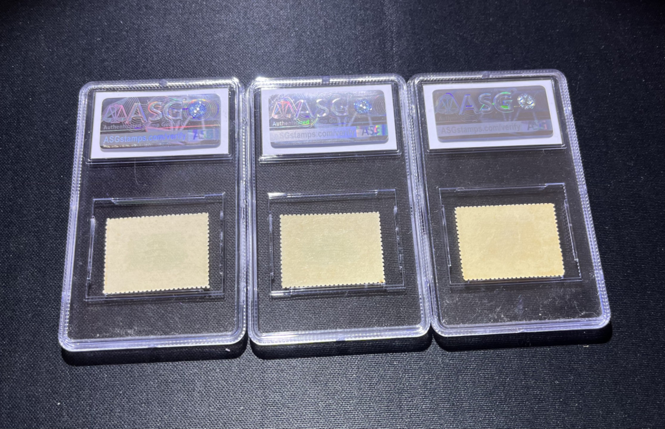 洪涛臻品 精品邮票限时拍卖第5期 清宣统登记 新全  ASG评级 105最严格评级  大块撕评  品相棒 一手出分  可剪壳搏高分