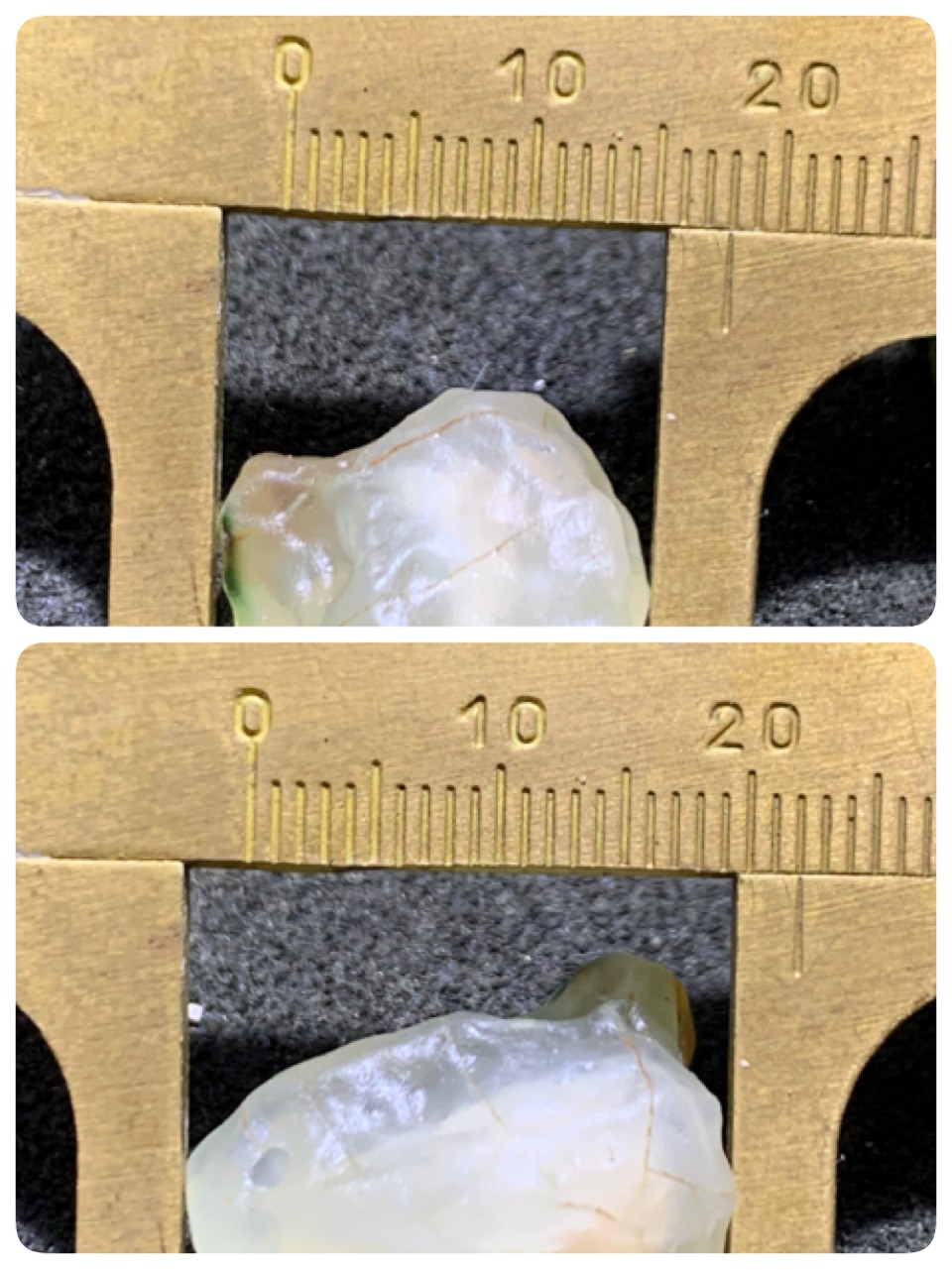 天然阿拉善玛瑙原石吊坠一个