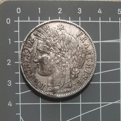 🌞奇货可居🌞 第二十六场 世界钱币专场 【持续高温】 - 谷物女神 1870年 K版无字 5法郎
