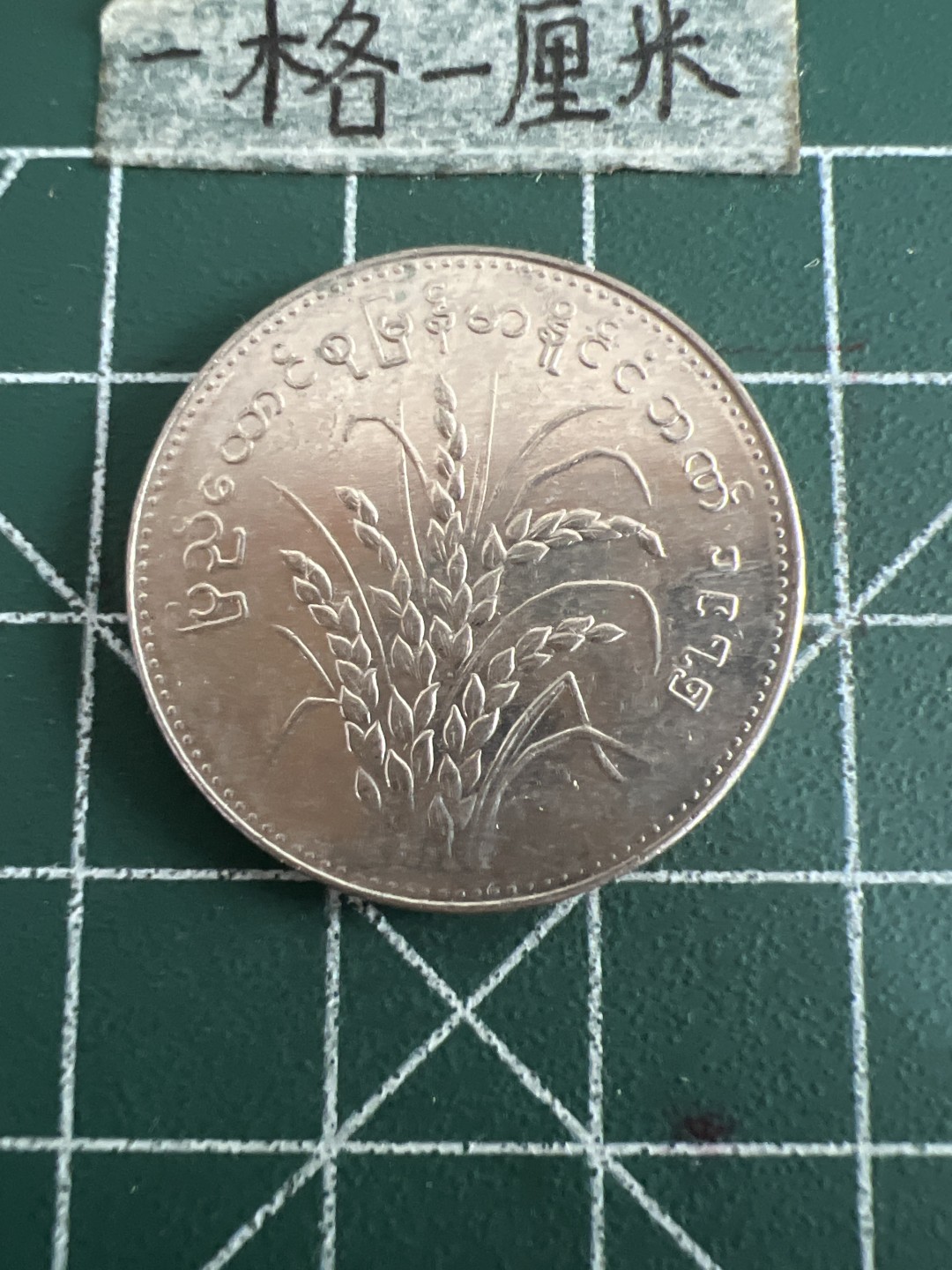 泡泡堂第六十期  世界硬币邮票专场（无押金，无佣金，捡漏，全场20包邮，偏远地区除外） 缅甸水稻大币