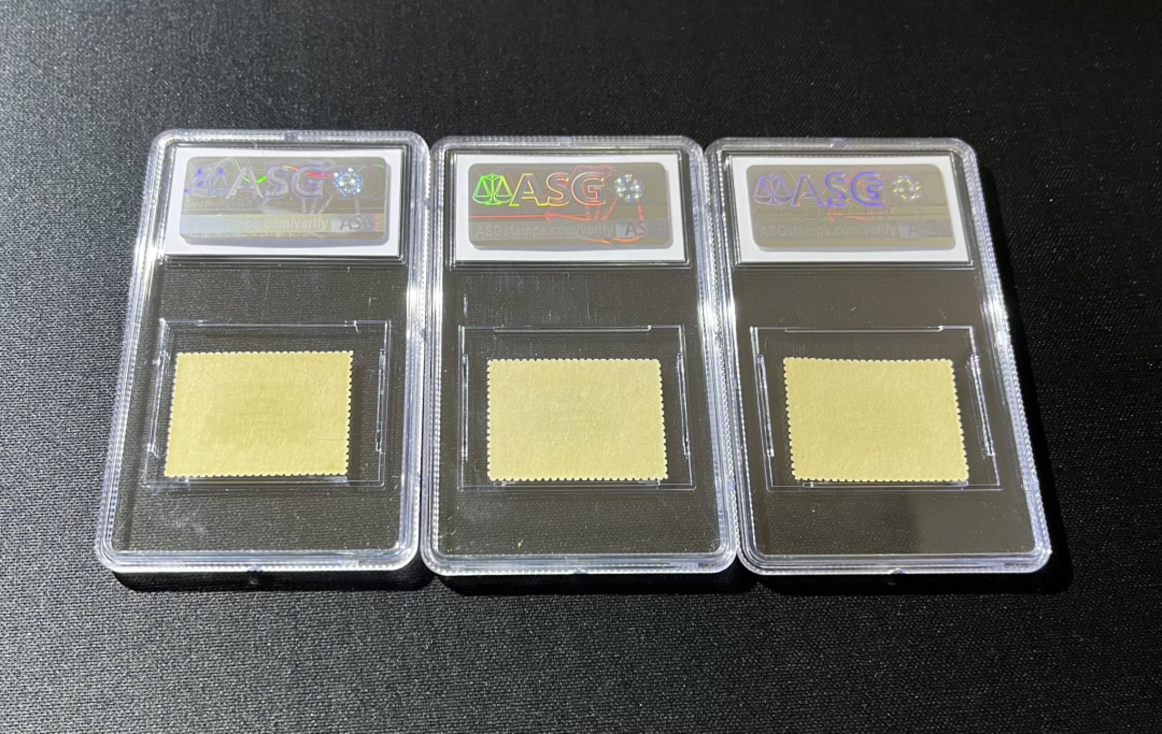 洪涛臻品  精品邮票限时拍卖第六期 清宣统登基 新全  ASG评级  105最严格评级  大块撕评  100多年的邮票  每一枚85分都值得珍惜，一手出分，状态好，可剪壳博高分