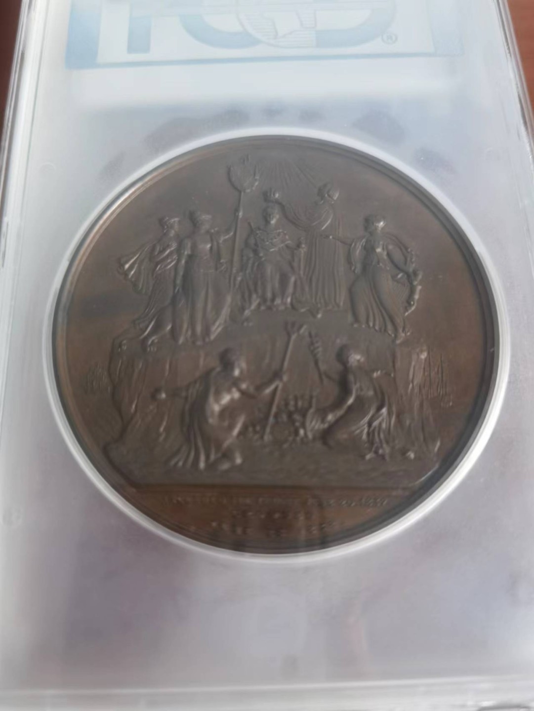 外章精选 1838年维多利亚女王登基铜章