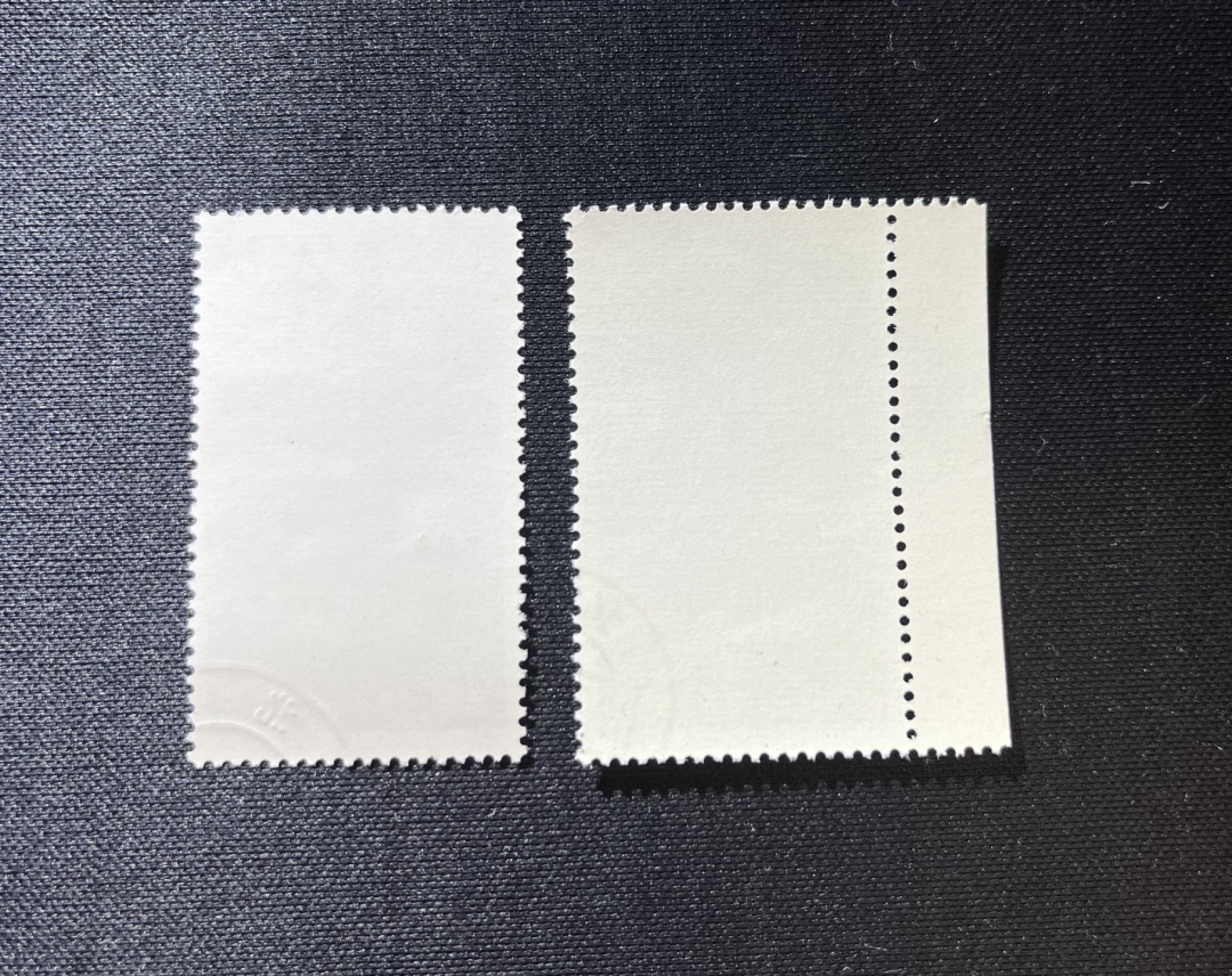 洪涛臻品  精品邮票限时拍卖第七期 特68  新安江盖  4-2  4-4 两枚  顺戳  背胶白润   全品  可评级