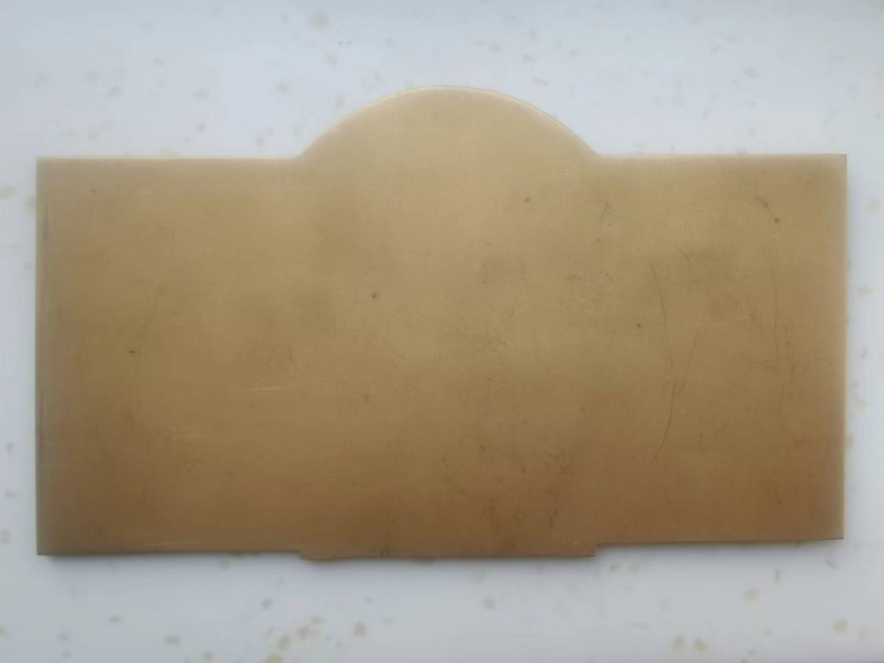 外章精选 1900年巴黎世博会单面镀金铜牌