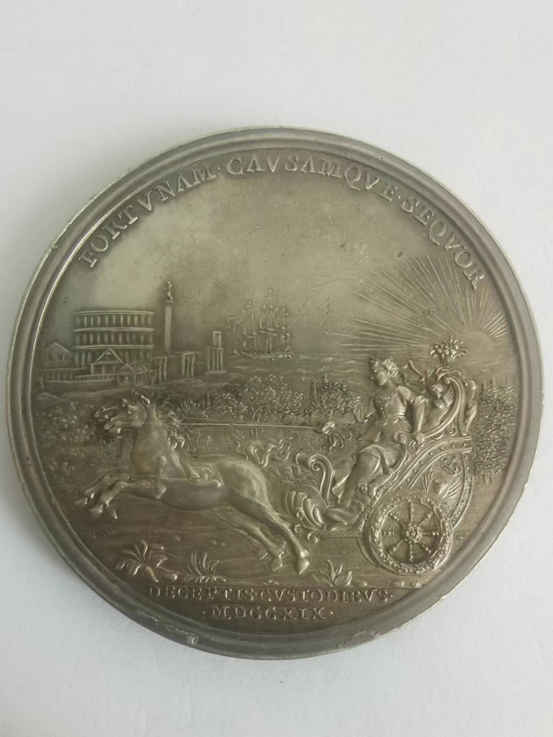 外章精选 1719年克莱门蒂娜公主逃离因斯布鲁克银章