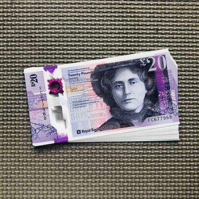 38th ¥¥ 🏴󠁧󠁢󠁳󠁣󠁴󠁿苏格兰皇家银行2021/2022年20镑Polymer塑料钞，新日期：2021年12月2日