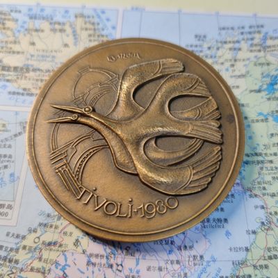 gush小明220825周四 北欧大铜章 芬兰1980年，55/5000枚