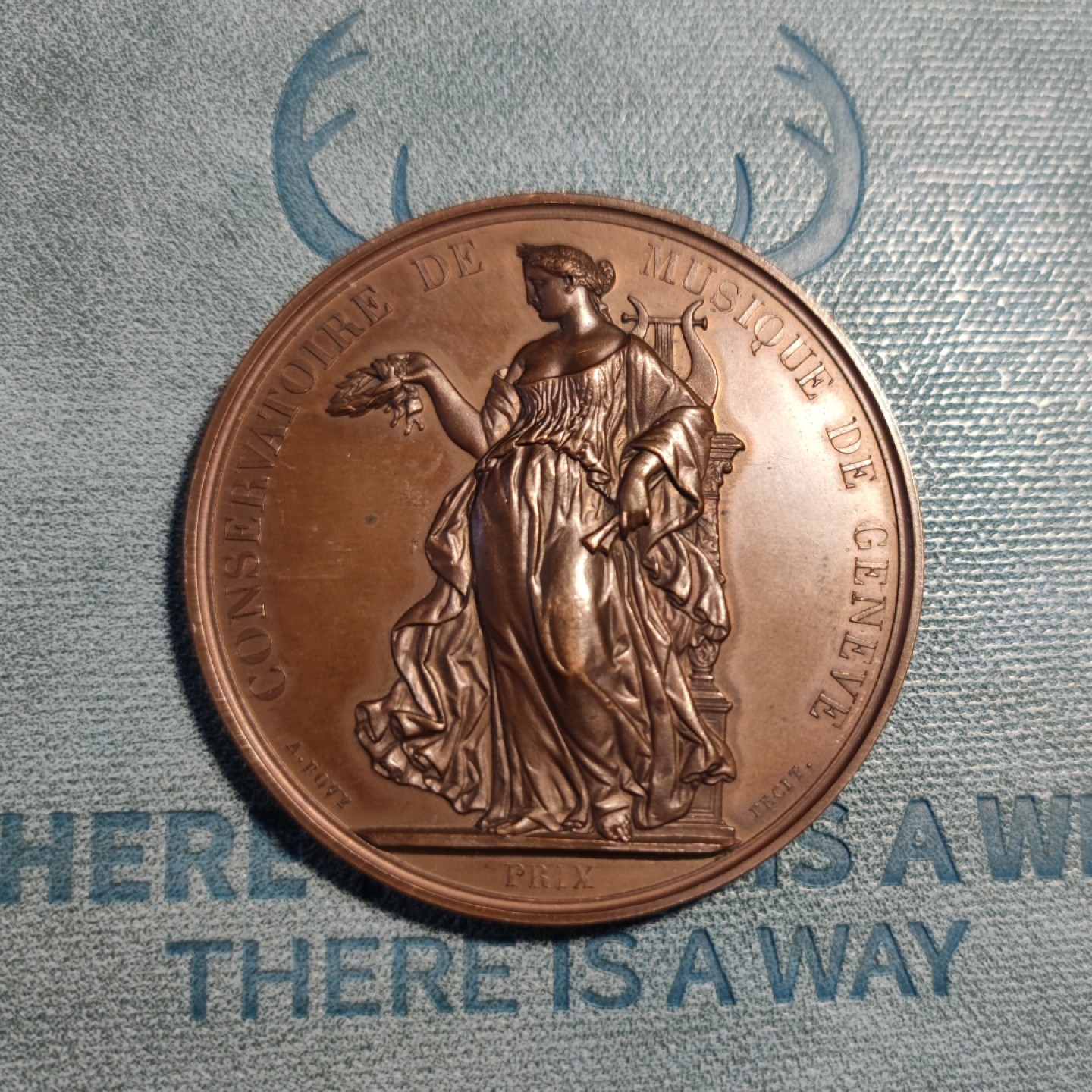 gush小明220825周四 瑞士音乐节艺术麦朵儿铜章 1875年前后