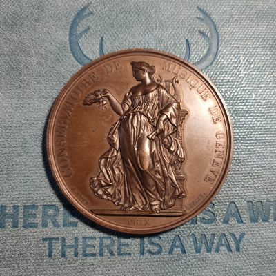 gush小明220825周四 瑞士音乐节艺术麦朵儿铜章 1875年前后