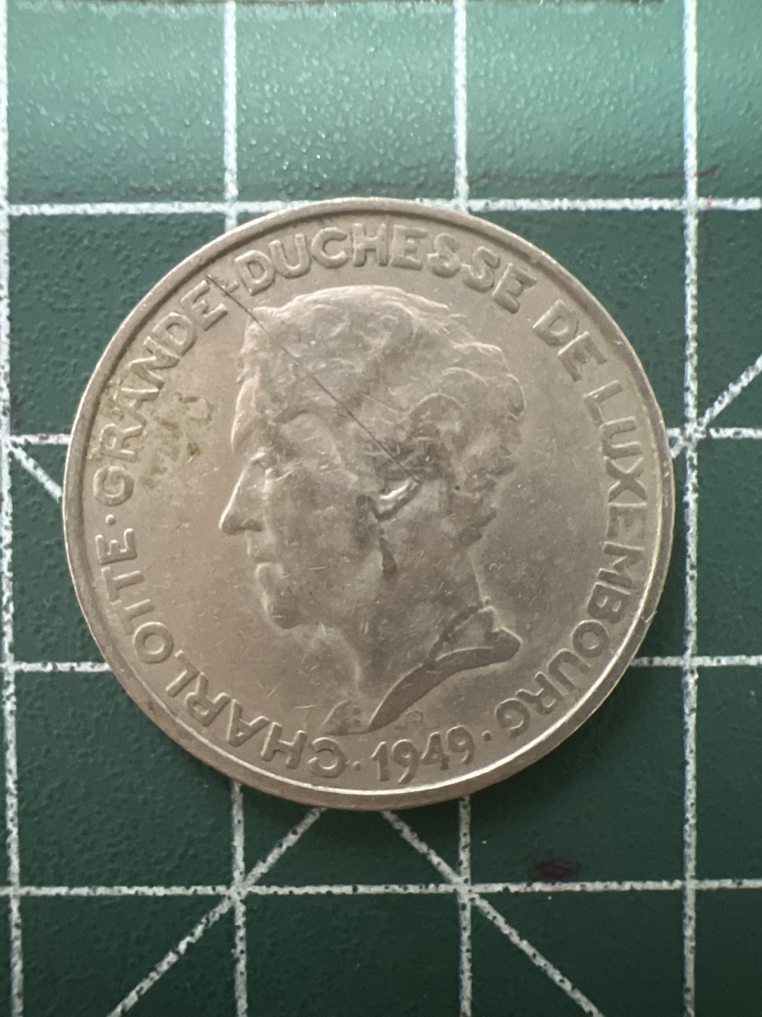 泡泡堂第六十四期  世界硬币专场（无押金，无佣金，捡漏，全场20包邮，偏远地区除外） 卢森堡1949年十法郎