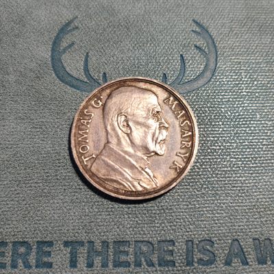 gush小明220825周四 捷克1935总统纪念银章987银