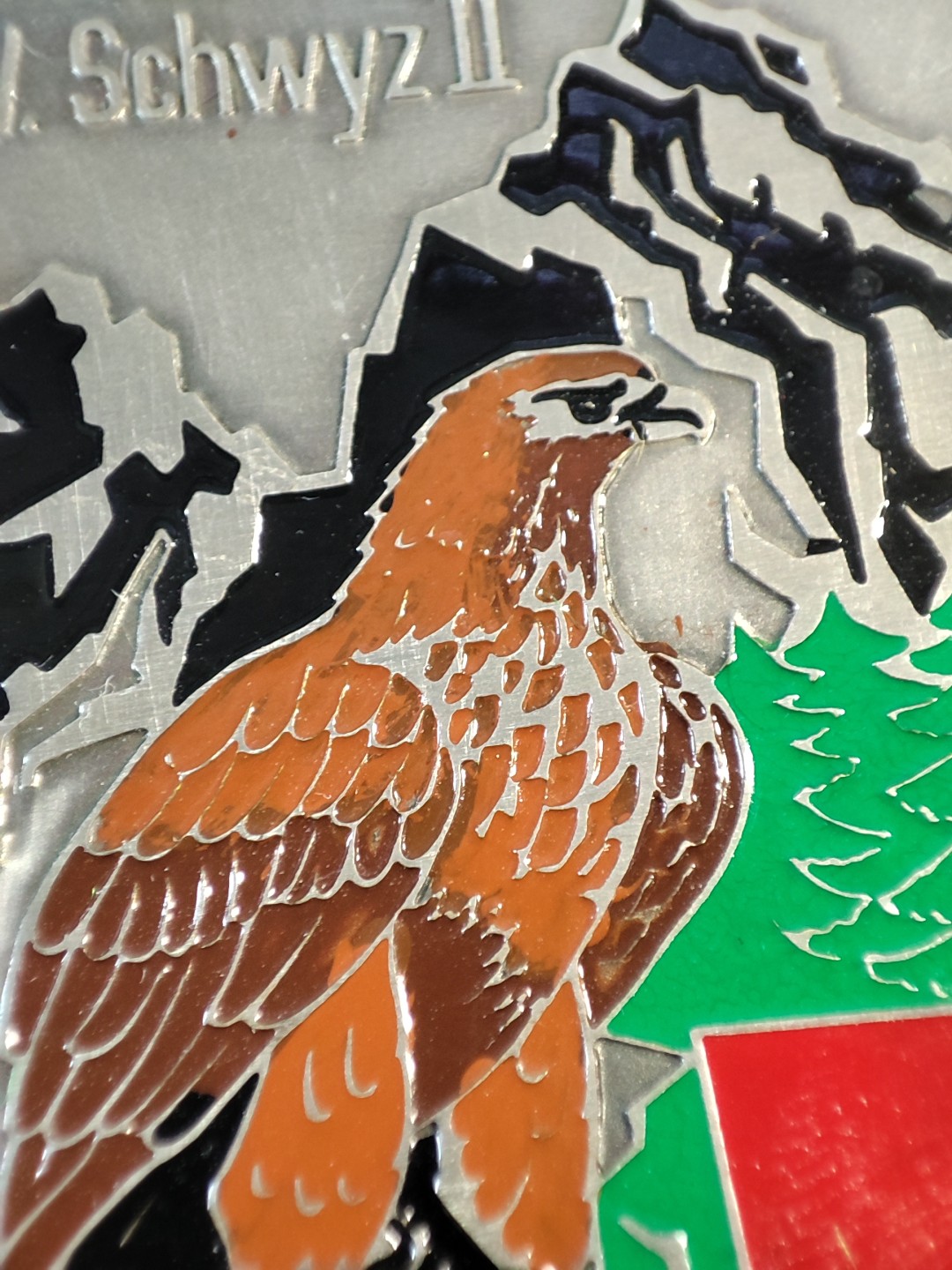 gush小明220825周四 瑞士射击节纪念章二枚