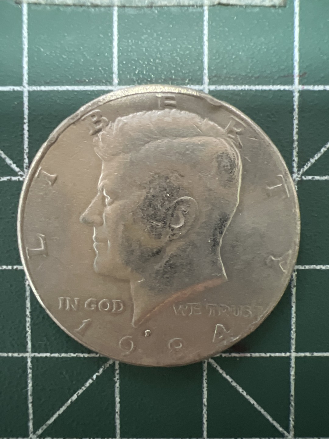 泡泡堂第六十四期  世界硬币专场（无押金，无佣金，捡漏，全场20包邮，偏远地区除外） 美国肯尼迪1984年半美元