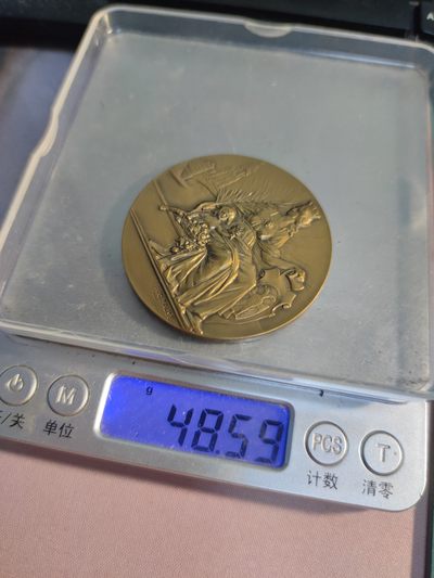 gush小明220825周四 荷兰1933阿纳姆建城700周年纪念铜章