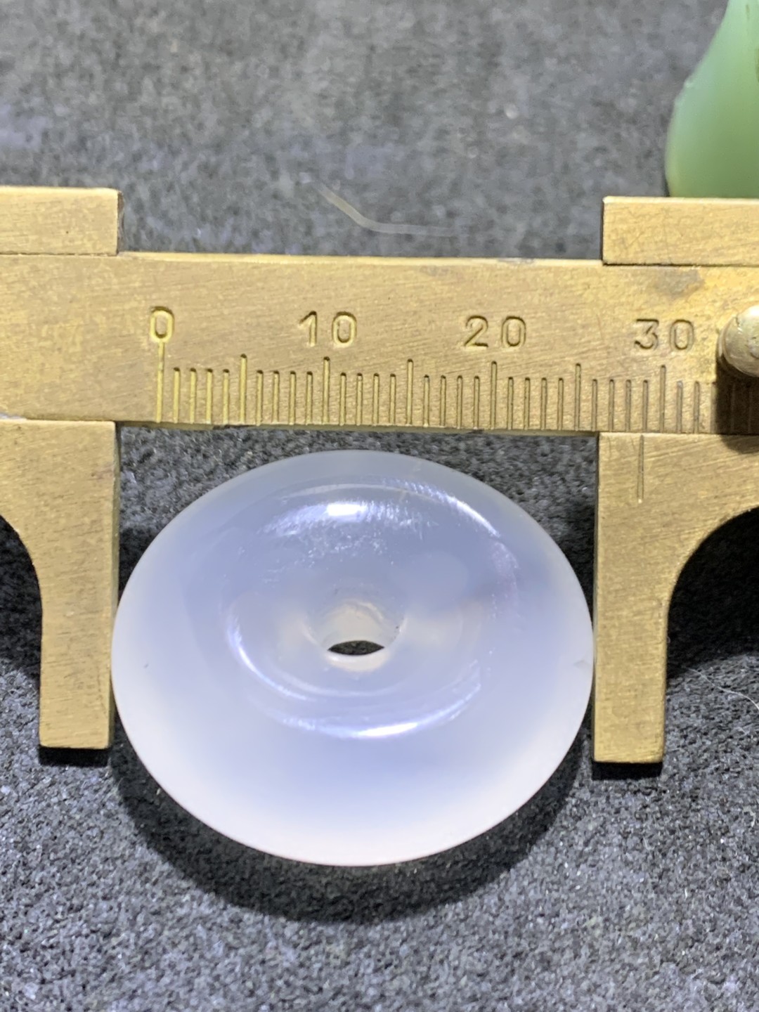 精美高玉化冰种海洋玉髓平安扣一个！