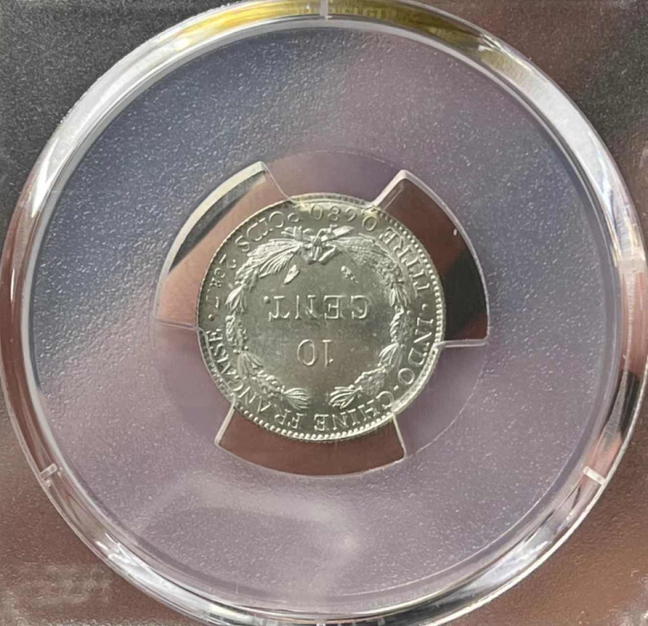 【华誉大咖】2016期拍卖 坐洋一角PCGS-MS66、盒子号豹子888、串号39196888.顶级原光、底板丝滑、出厂状态、亚军分、高分难得'