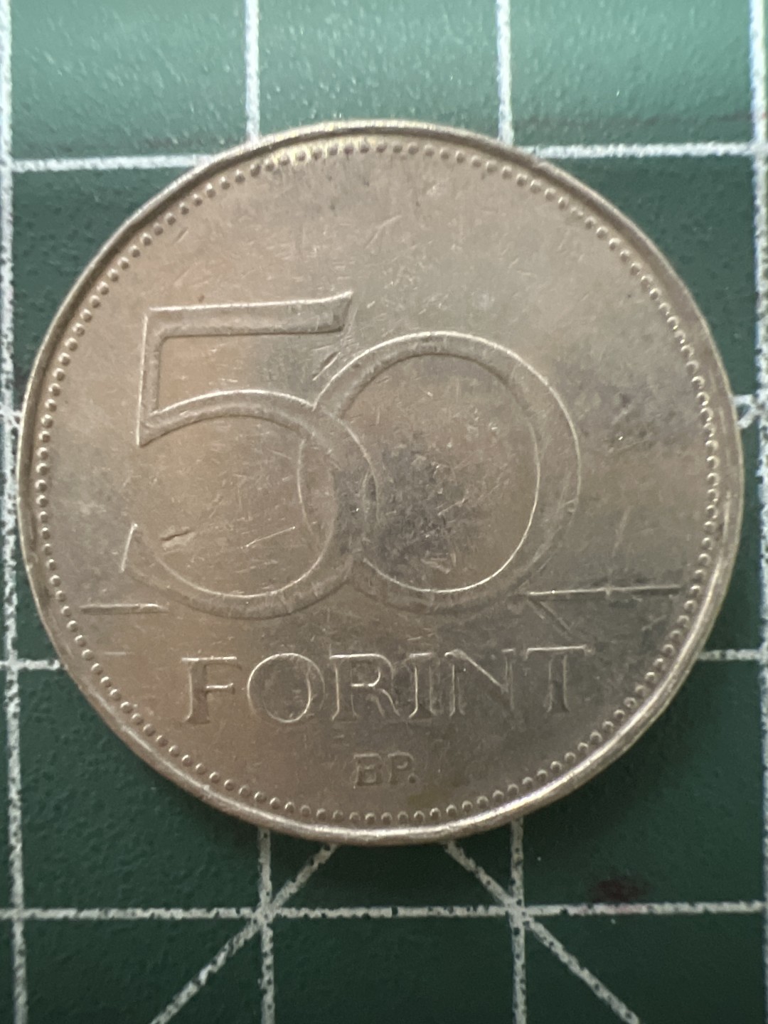 泡泡堂第七十八期  世界硬币专场（无押金，无佣金，捡漏，全场20包邮，偏远地区除外） 匈牙利50福林大币