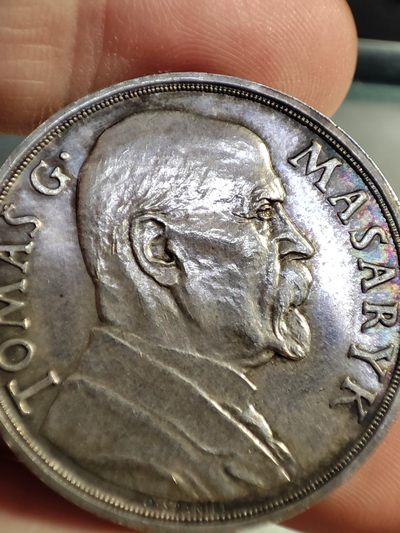 gush小明220825周四 捷克1935总统纪念银章987银