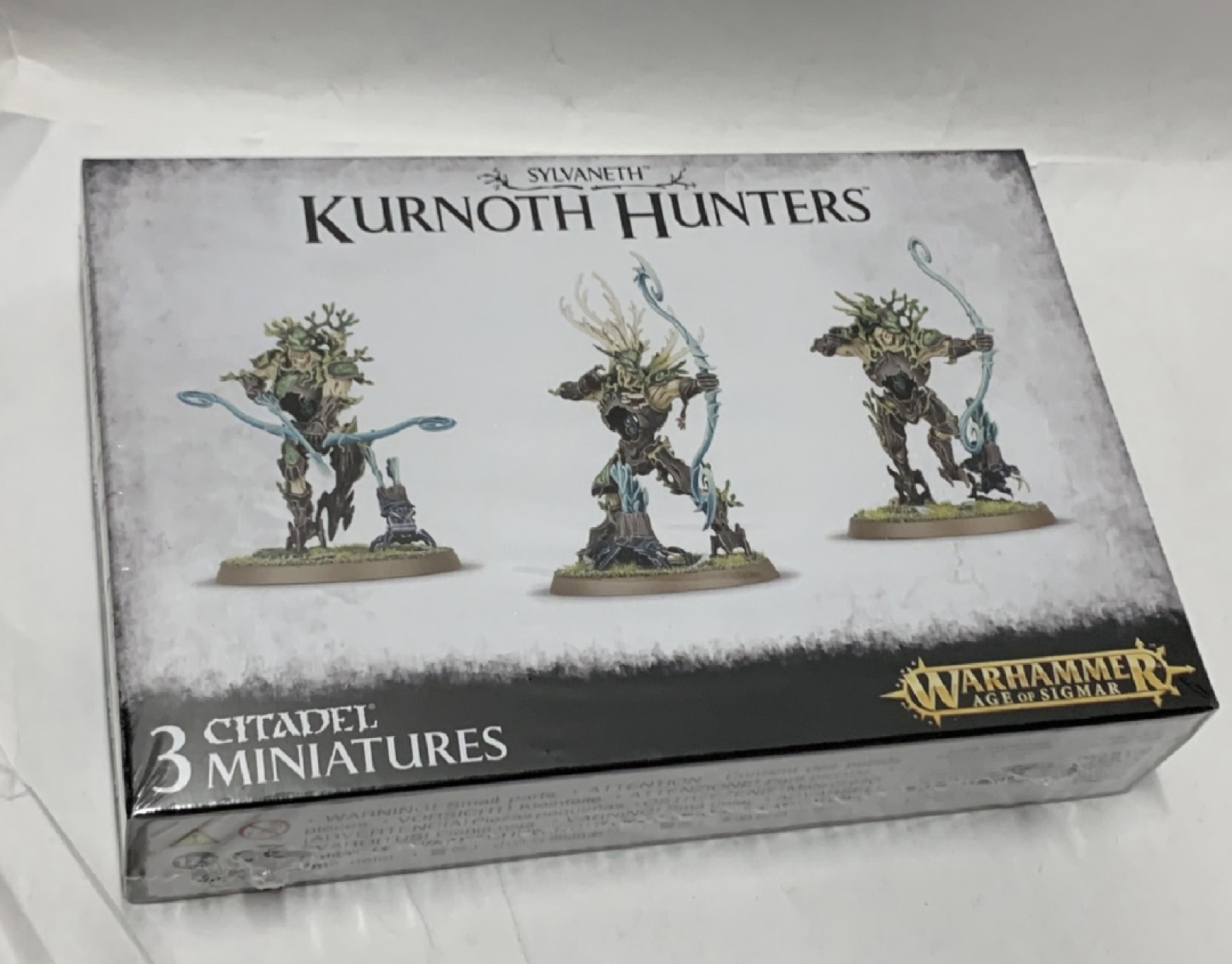 零元拍：战锤AOS 西格玛 秩序阵营 树精 猎手 Kurnoth Hunters全新未拆，英国原产。