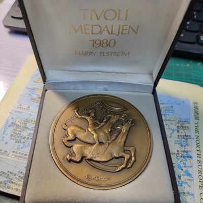 gush小明220825周四 北欧大铜章 芬兰1980年，55/5000枚