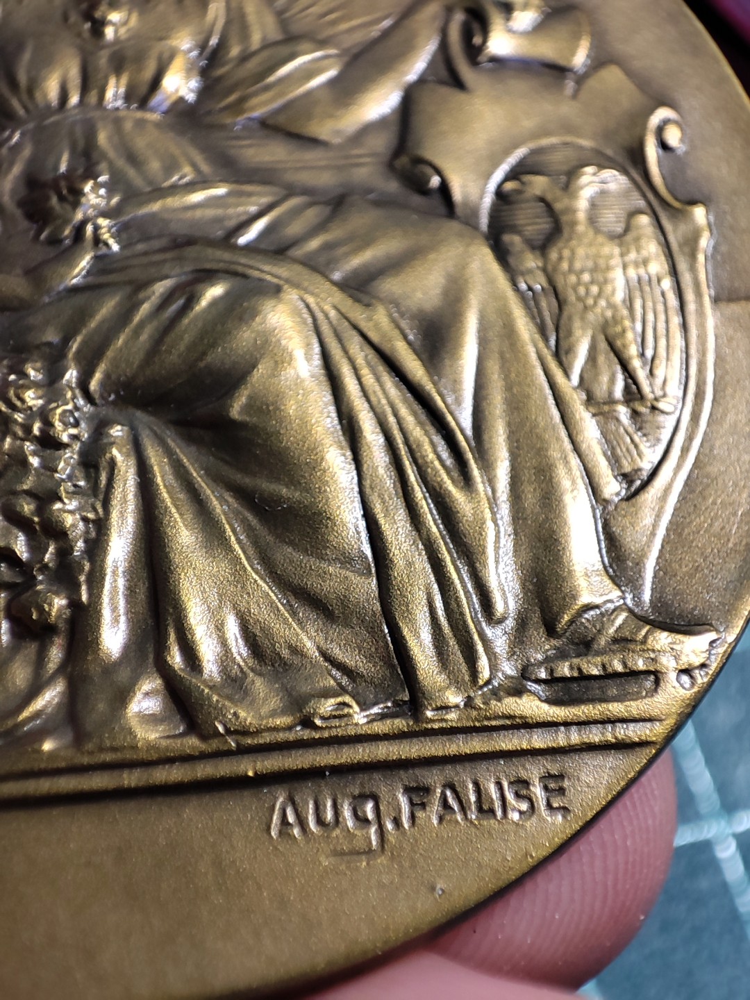 gush小明220825周四 荷兰1933阿纳姆建城700周年纪念铜章