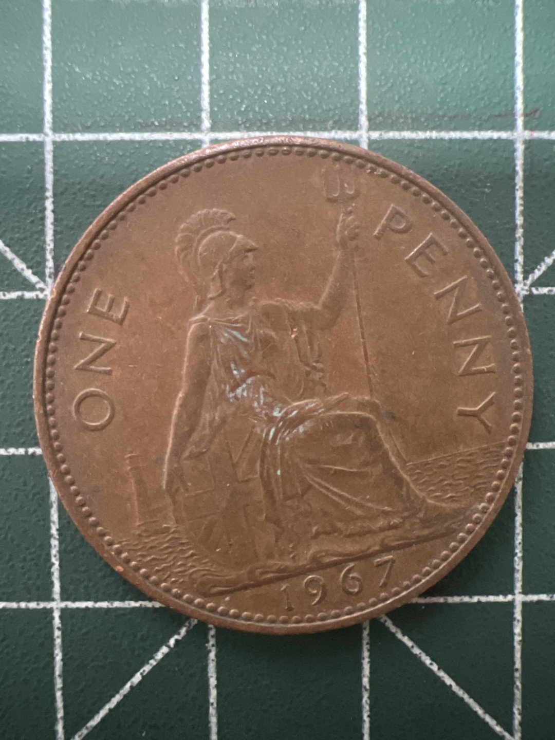 泡泡堂第六十四期  世界硬币专场（无押金，无佣金，捡漏，全场20包邮，偏远地区除外） 英国1967年一便士