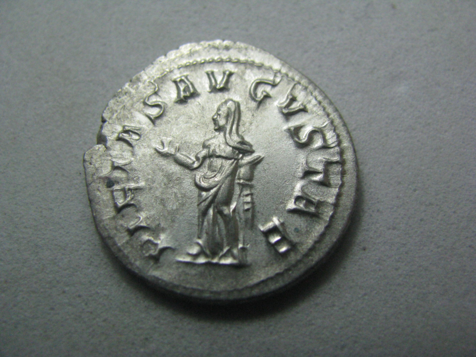 “王之爱好”~古罗马帝国钱币 皇后 塞维拉 （生卒年不详）