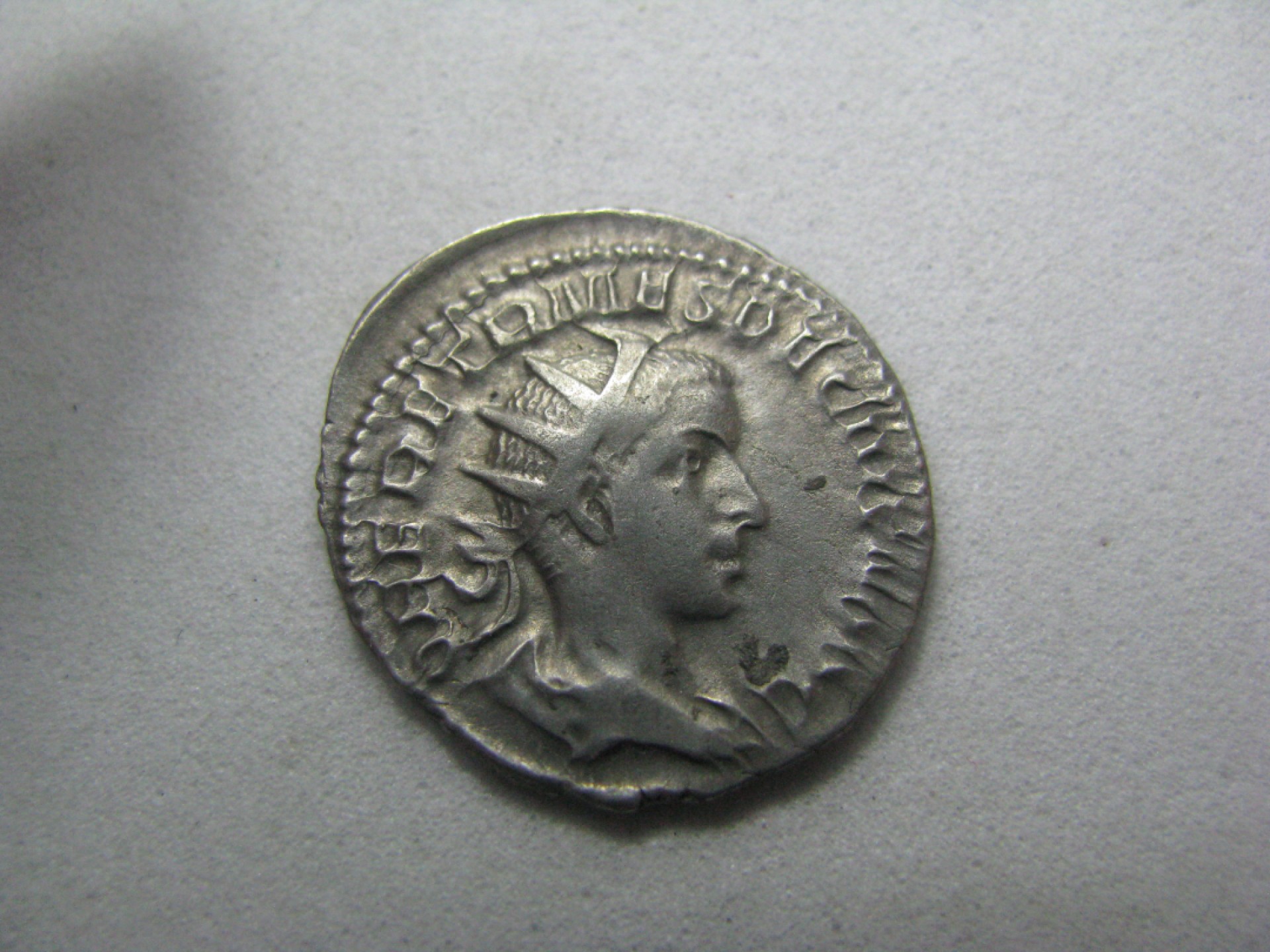 “王之爱好”~古罗马帝国钱币 赫伦尼乌斯 （AD 251）