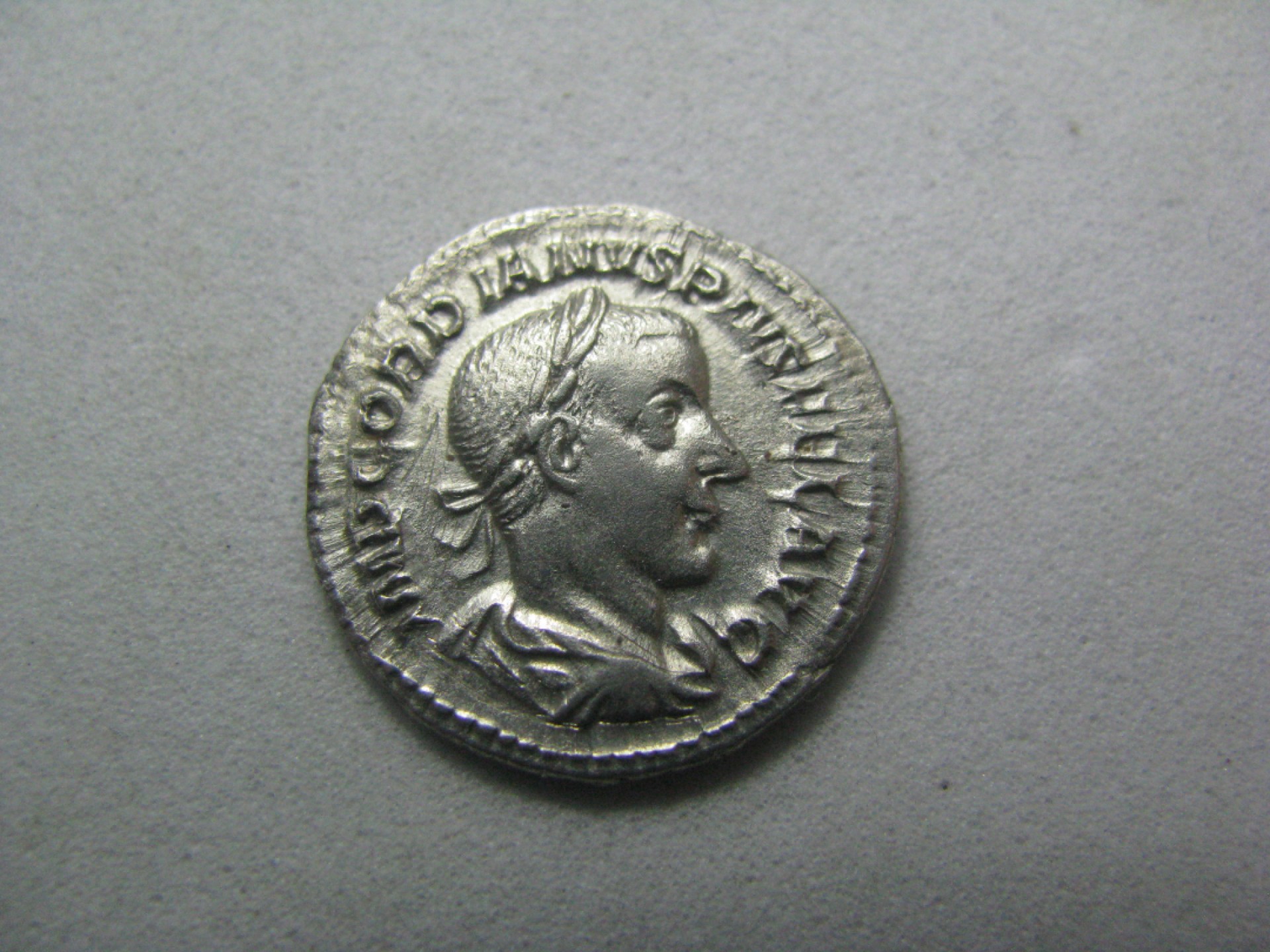 “王之爱好”~古罗马帝国钱币 戈尔迪安三世 桂冠 （AD 238-244）