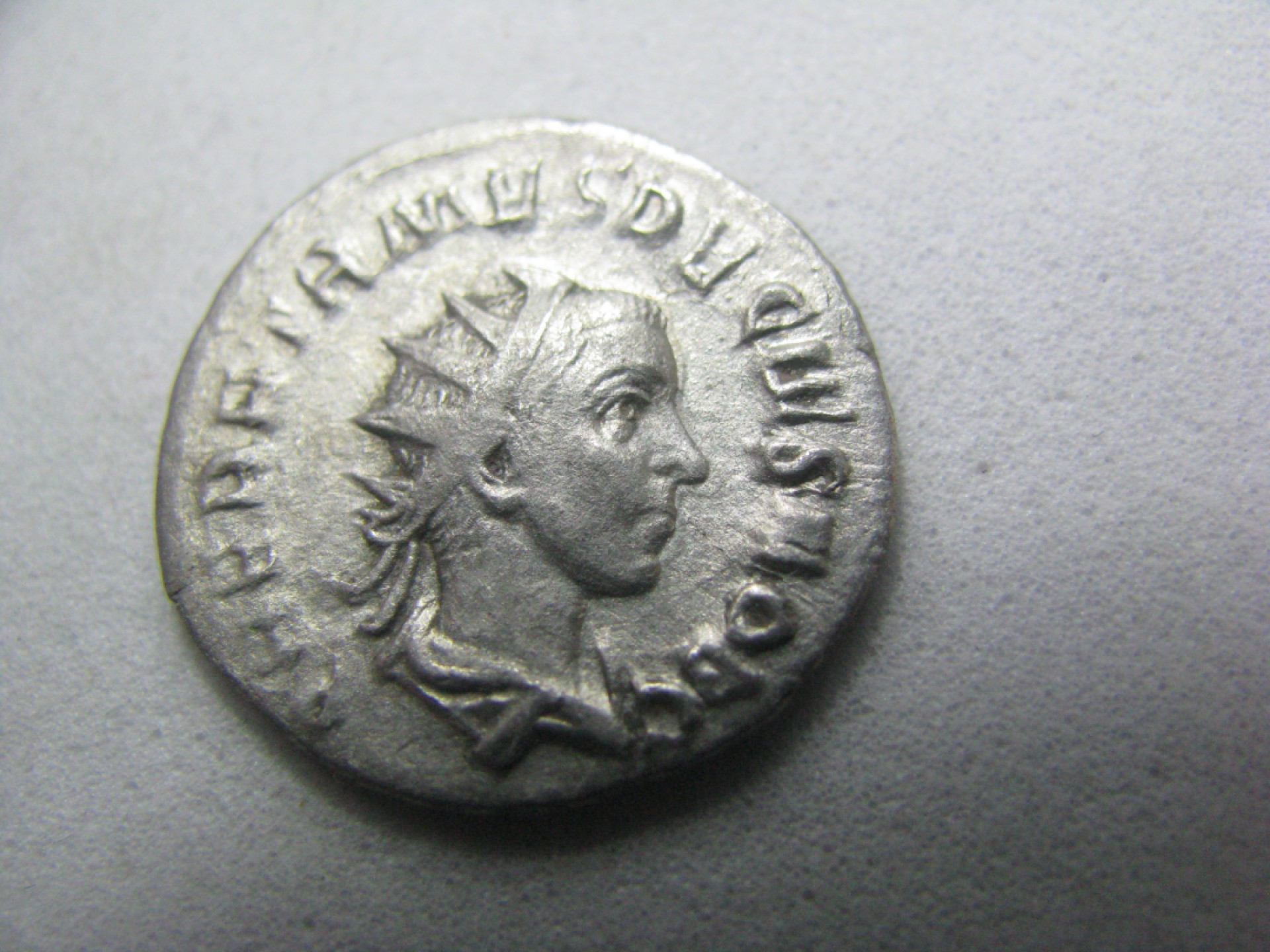 “王之爱好”~古罗马帝国钱币 赫伦尼乌斯 （AD 251）