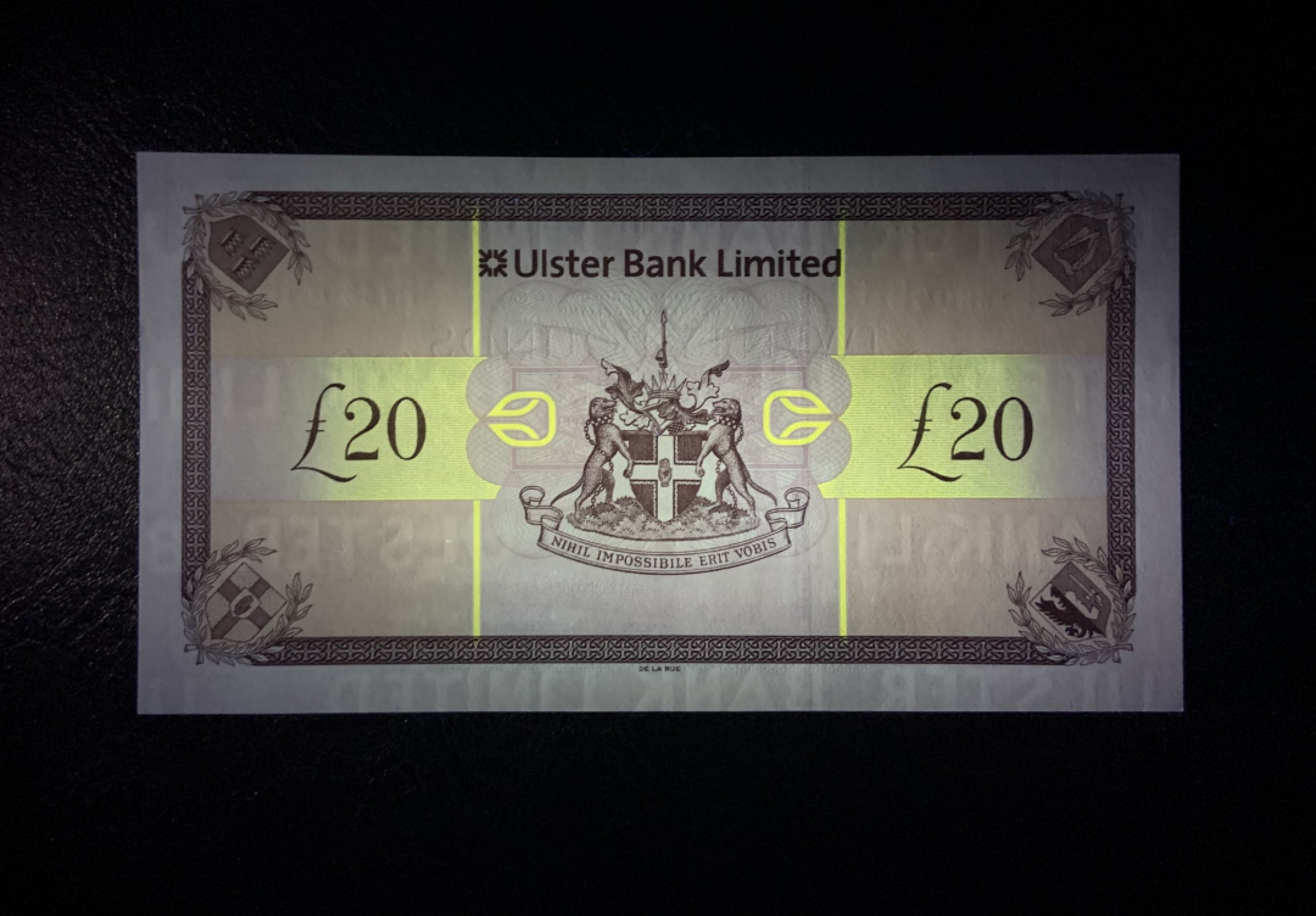 收藏联盟Quantum Auction 第187期拍卖 北爱尔兰优斯特银行2014年20镑 品相全新UNC 