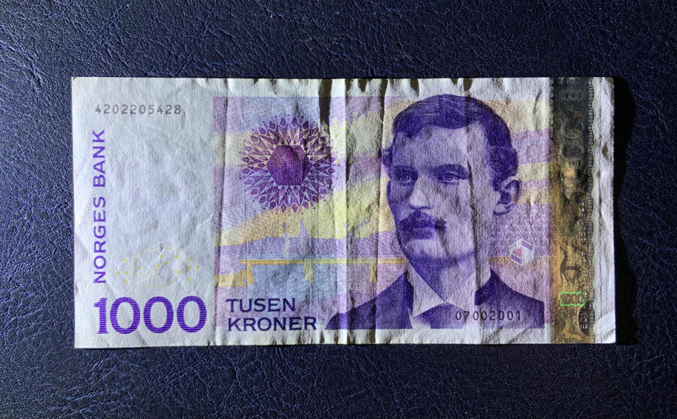 收藏联盟Quantum Auction 第187期拍卖 挪威2001年1000克朗 品相如图 a版 画家蒙克