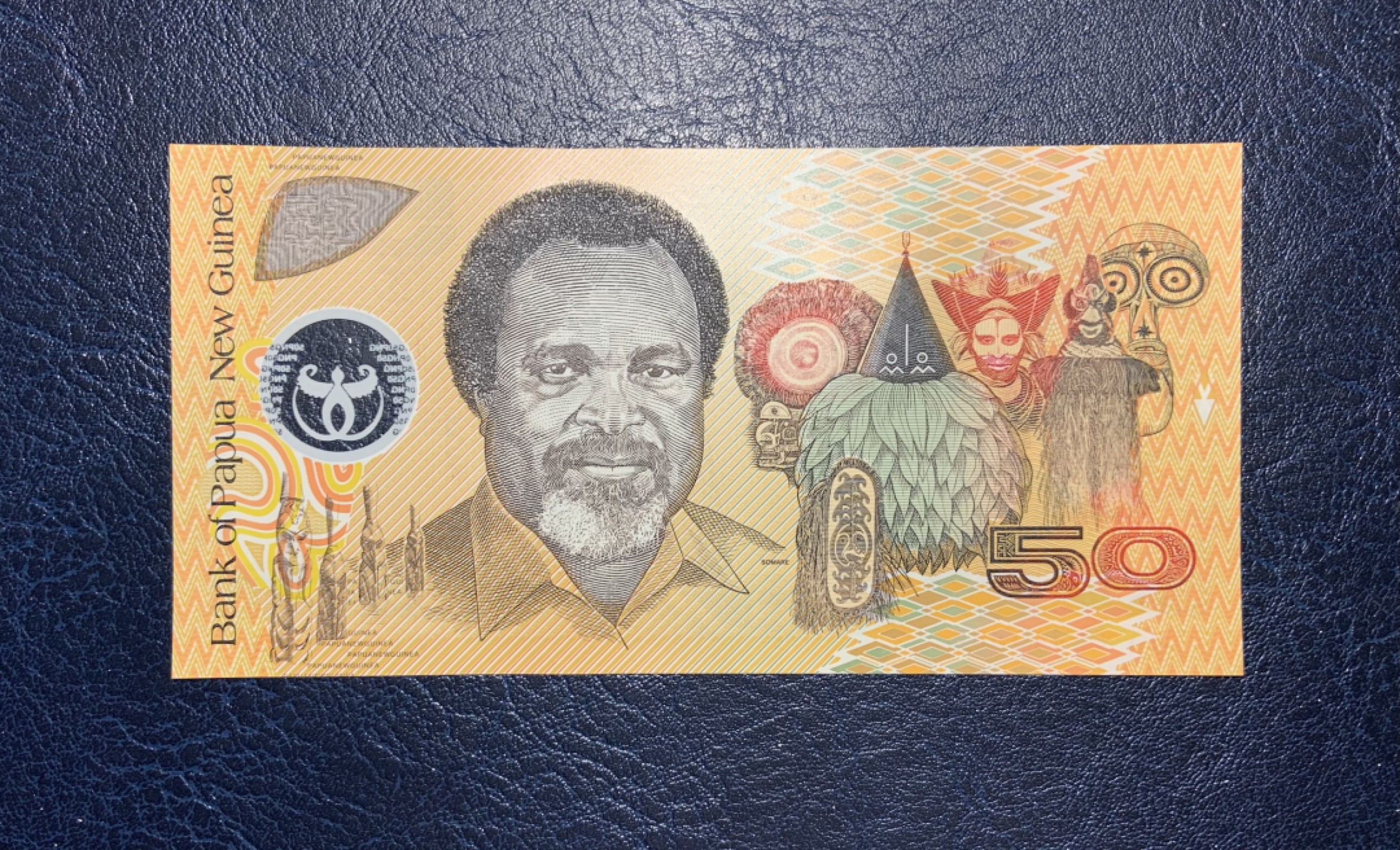 收藏联盟Quantum Auction 第187期拍卖 巴布新几内亚1999年50基纳 品相全新UNC 塑料币