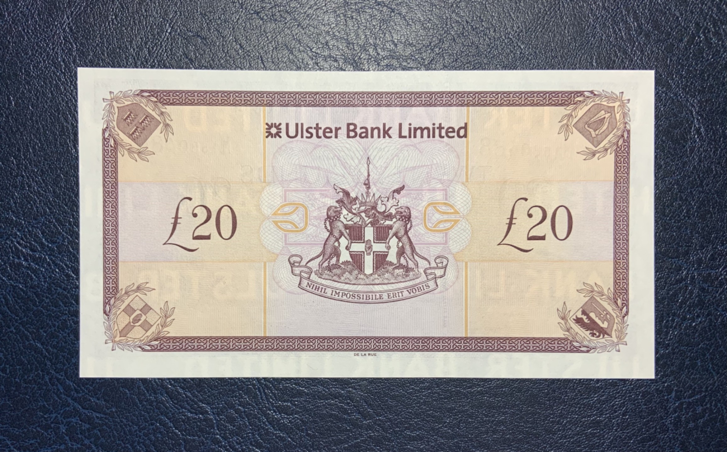 收藏联盟Quantum Auction 第187期拍卖 北爱尔兰优斯特银行2014年20镑 品相全新UNC 